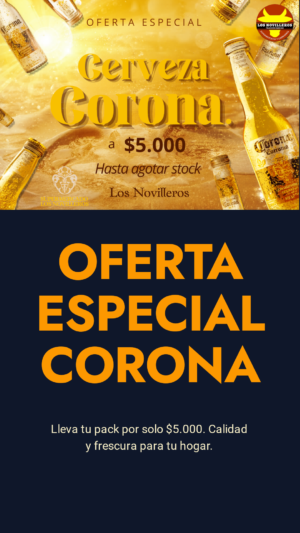 Corona Cerveza Botella Pack 12